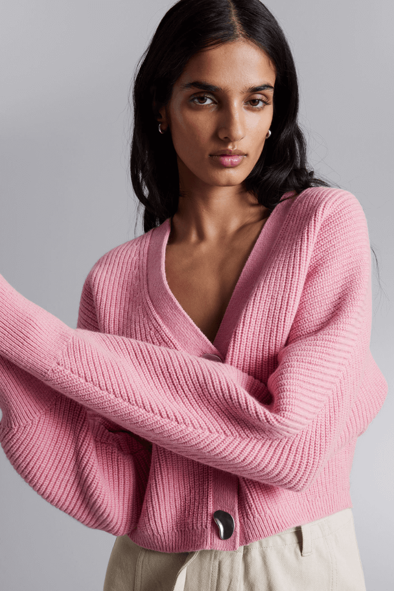Cardigan rose
