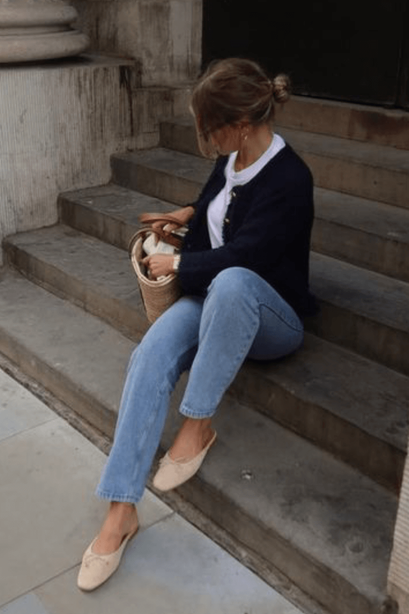 Levi's 501 et ballerines